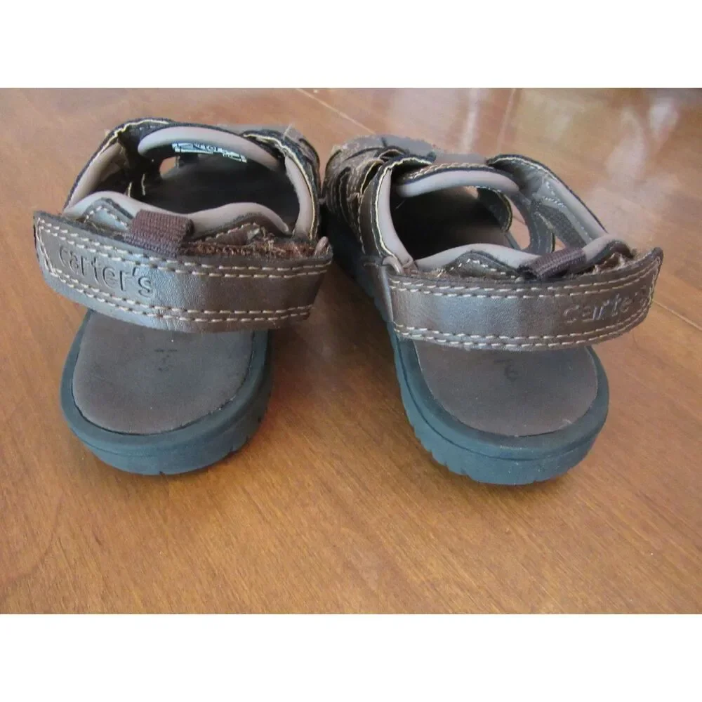 Brown Kids Toddler Size 9M Sandals Shoes
